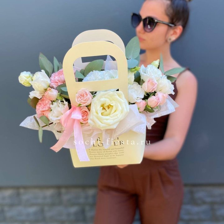 Цветочная сумочка "Рафаэль" в Вологде