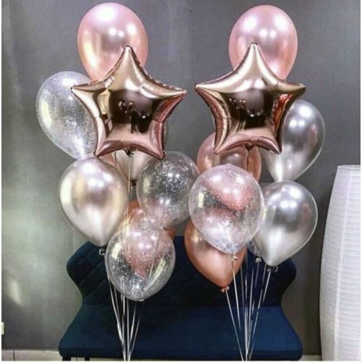 Фонтаны шаров "Дубль старт" в Вологде