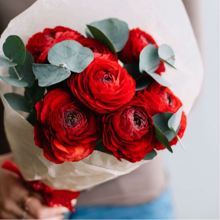 Букет ранункулюсов  в Вологде