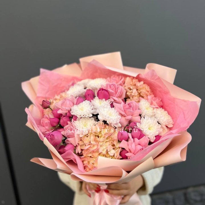 Букет "Нежное послание" в Вологде