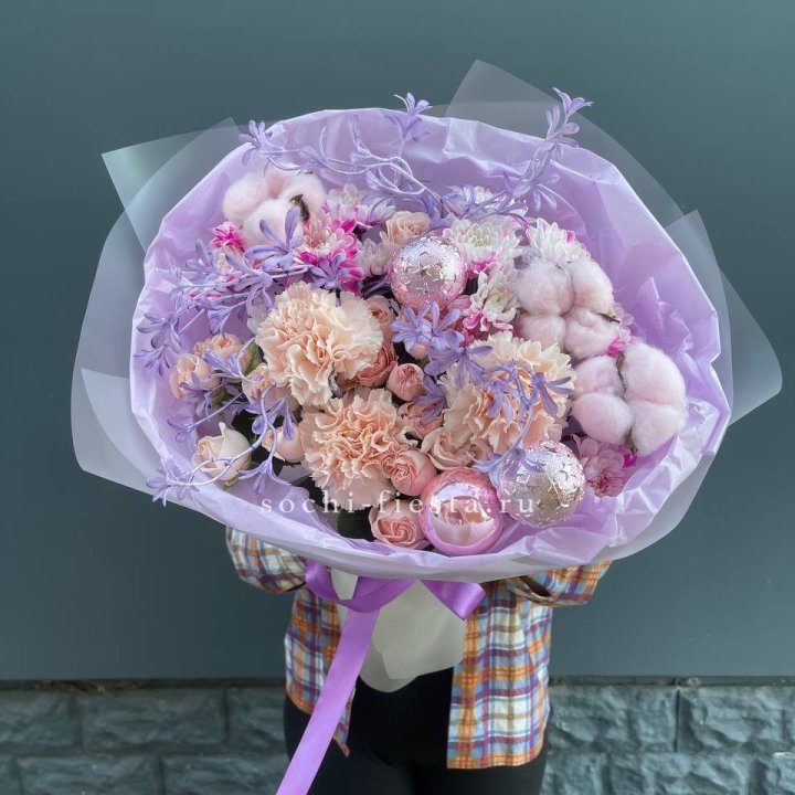 Букет "Лавандовая сказка" в Вологде