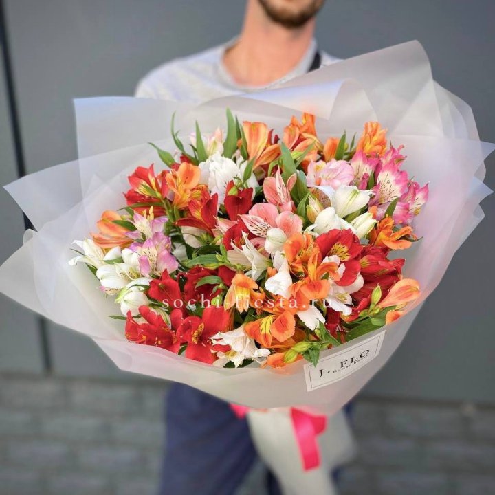 Микс альстромерий №5 в Вологде