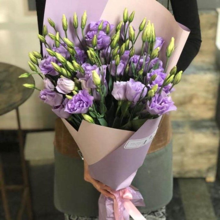 Букет эустом "Лило" в Вологде