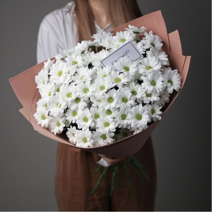 Хризантемы в крафте в Вологде