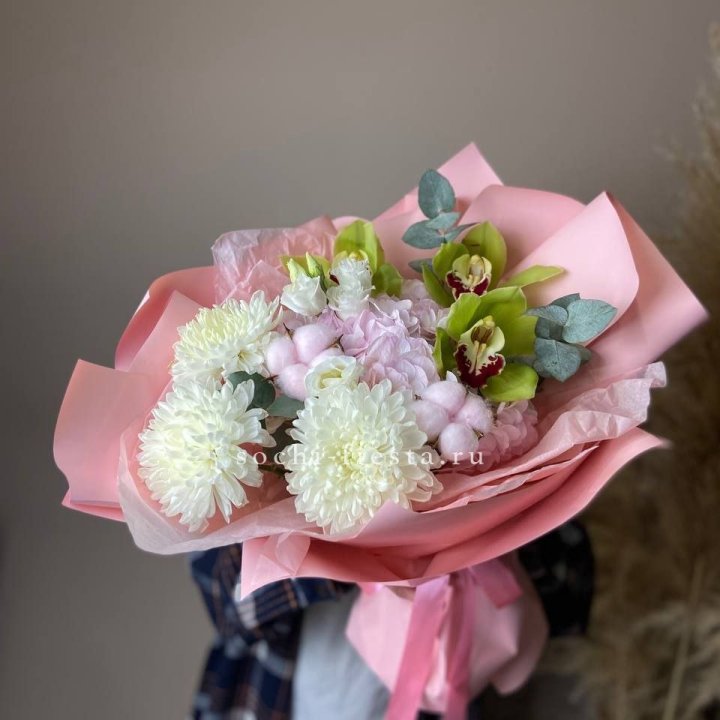  Букет с орхидеями "Вита" в Вологде