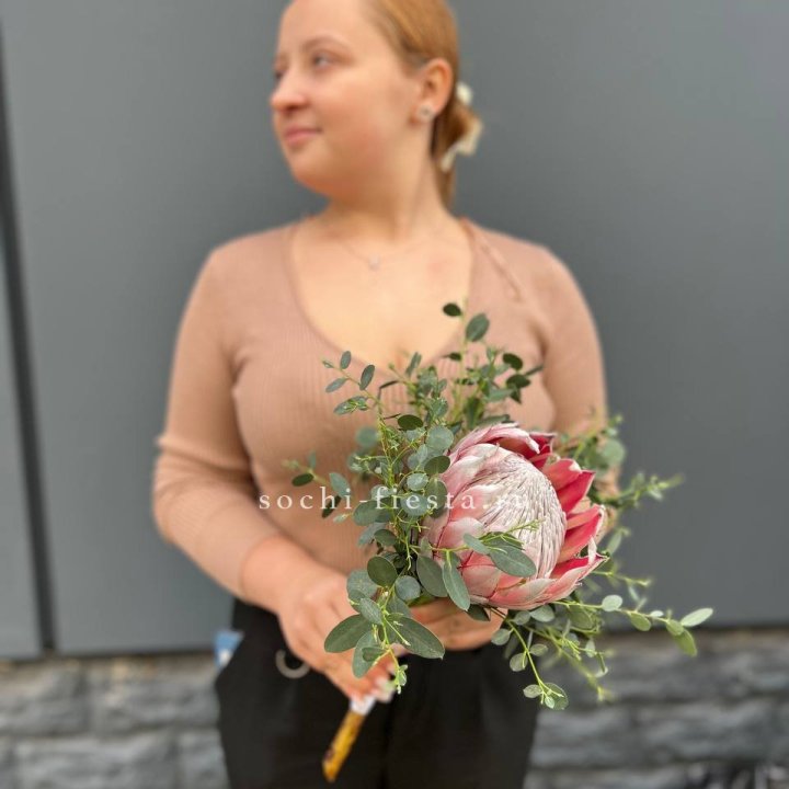 Свадебный букет "Протея" в Вологде