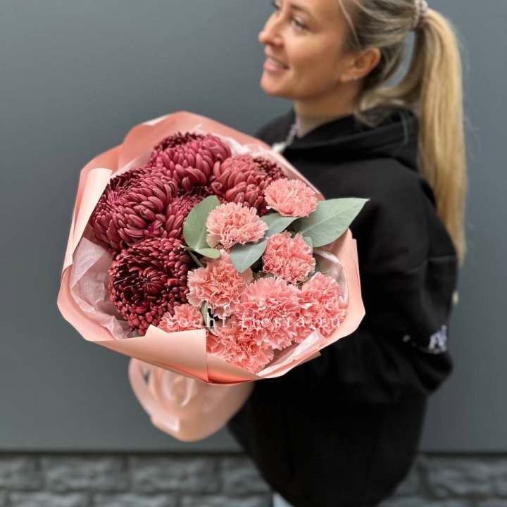 Дуо диантусы и бигуди в Вологде