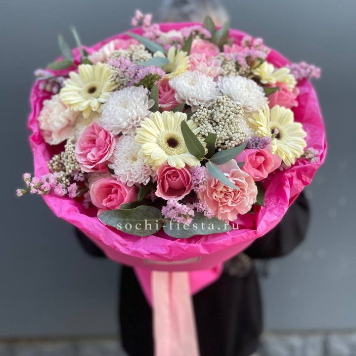 Букет "Нежное послание" в Вологде