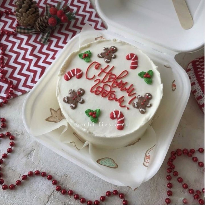 Бенто-торт "С Новым Годом!" в Вологде