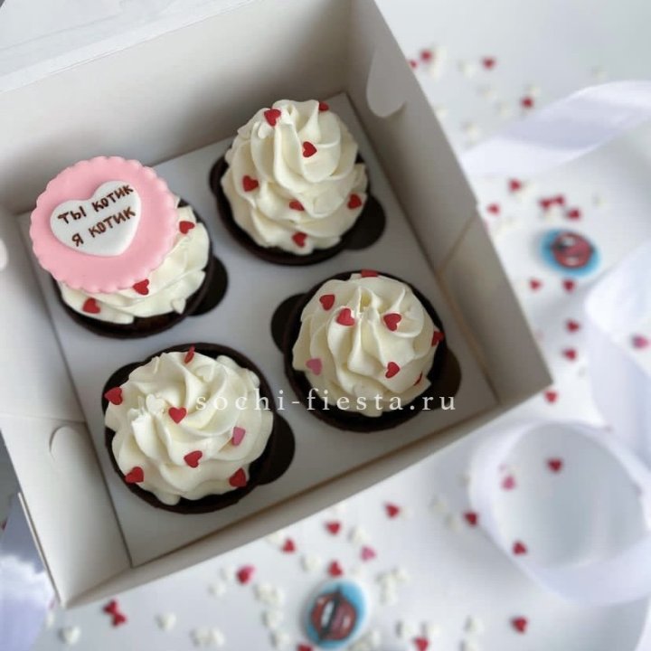 Набор капкейков "Для тебя" в Вологде