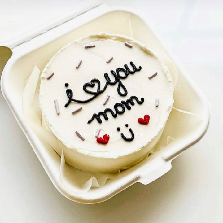 Бенто-торт "Мамочка, я люблю тебя!" в Вологде