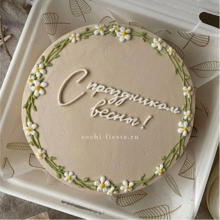 Бенто-торт "C праздником весны!"  в Вологде