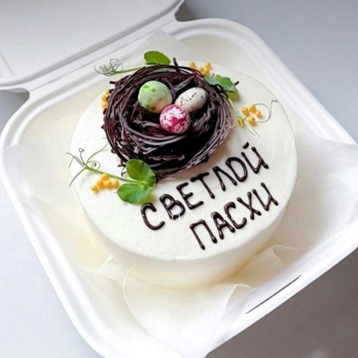 Бенто-торт "Светлой Пасхи" 1 в Вологде