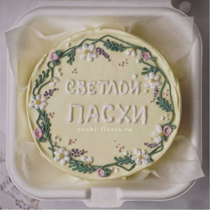 Бенто-торт "Светлой Пасхи" 2 в Вологде