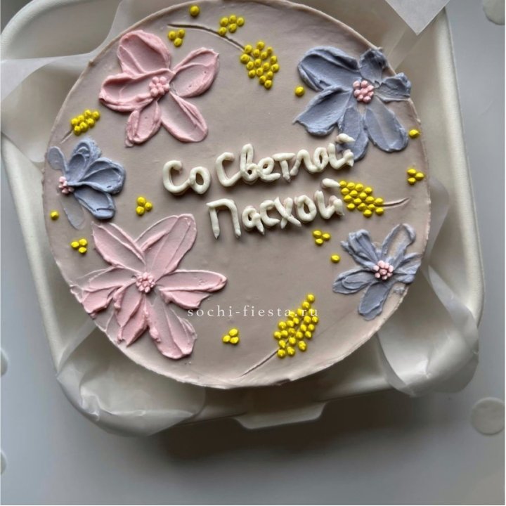 Бенто-торт "Светлой Пасхи" 3 в Вологде