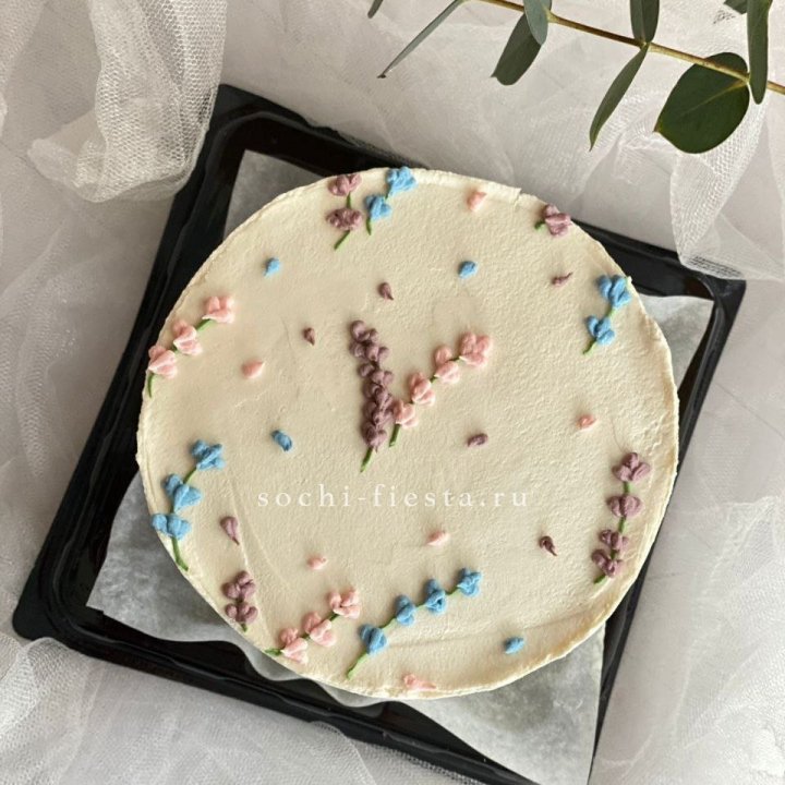 Бенто-торт "Лаванда" в Вологде