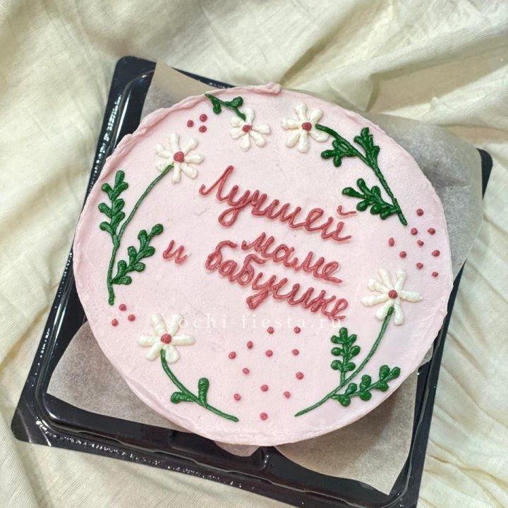 Бенто-торт "Лучшей маме и бабушке"  в Вологде