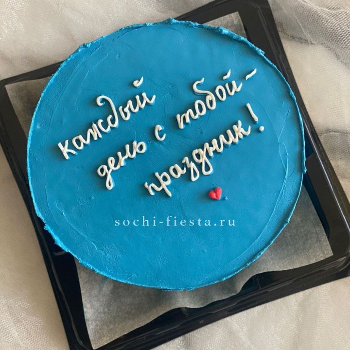 Бенто-торт "Каждый день с тобой праздник"  в Вологде