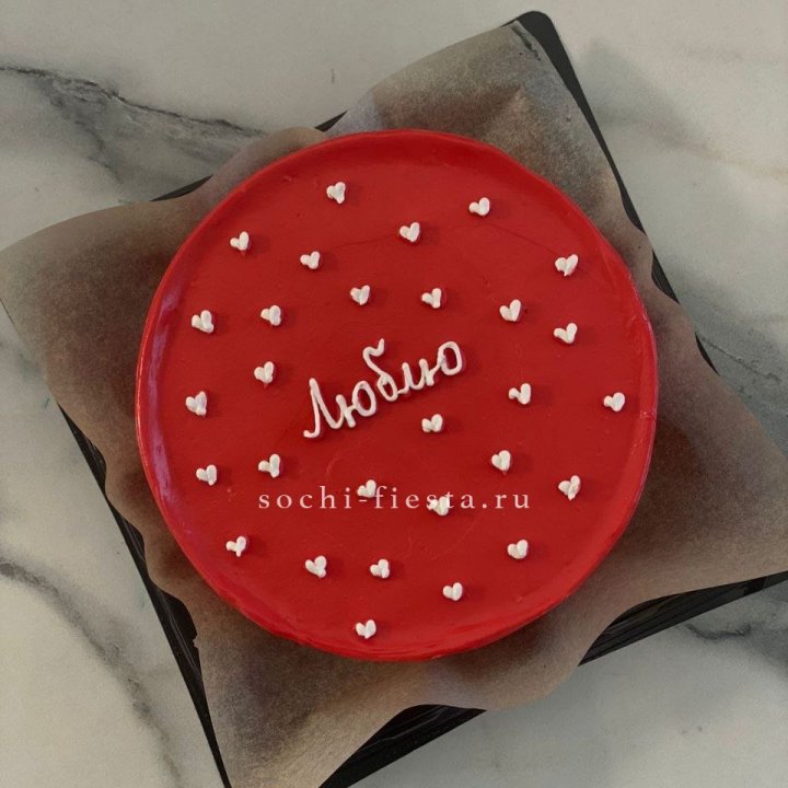 Бенто-торт "Люблю" в Вологде