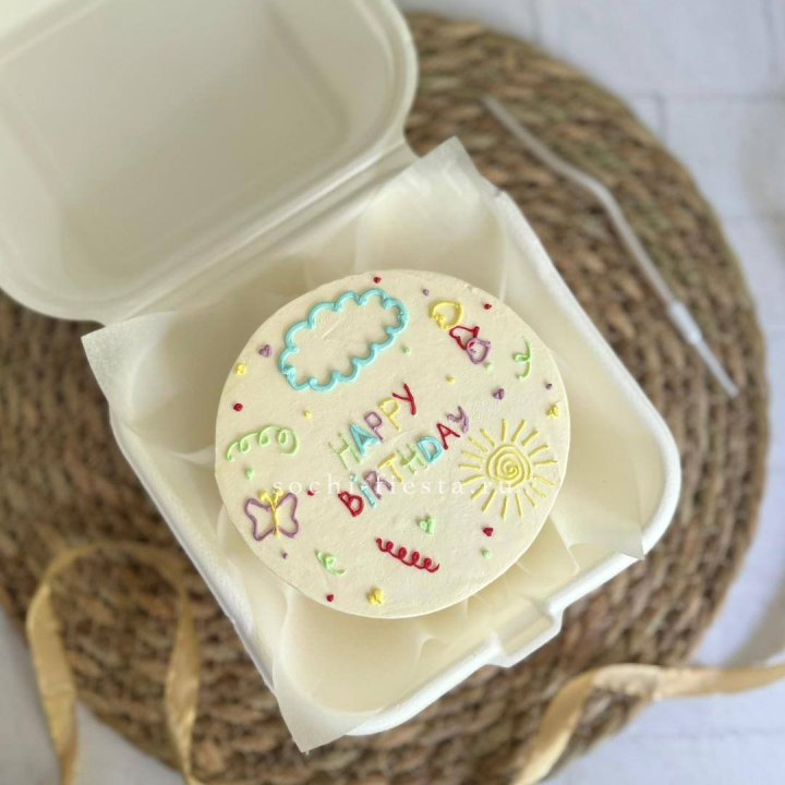 Бенто-торт "С днем рождения!"  в Вологде