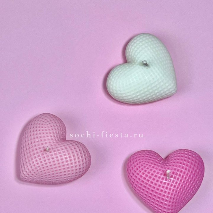 Набор свеч сердец в Вологде