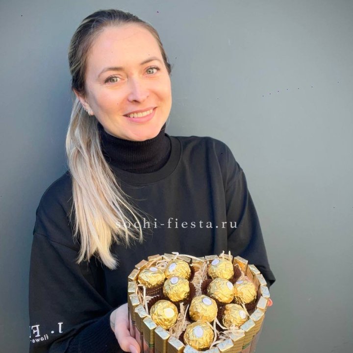 Шоколадный набор Сердце в Вологде