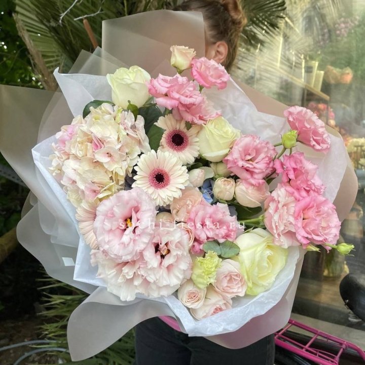 Дизайнерский букет "Лаундж пак" в Вологде