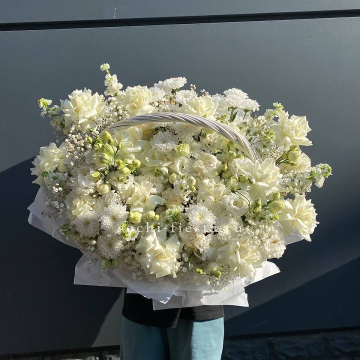 Корзина "Белоснежка" в Вологде