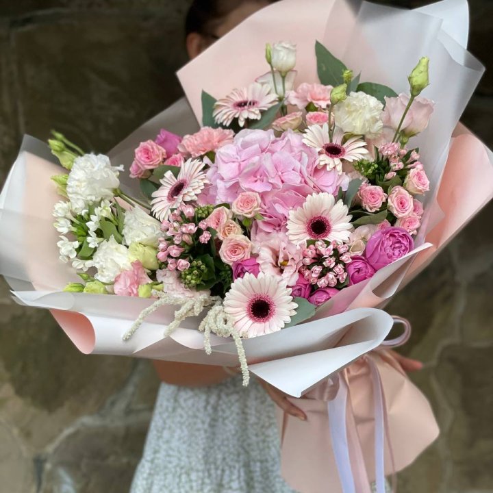 Авторский букет Пич в Вологде