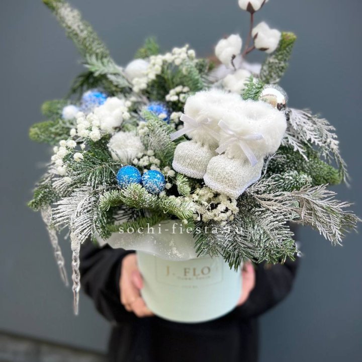 Новогодний бокс "Ботс блю" в Вологде