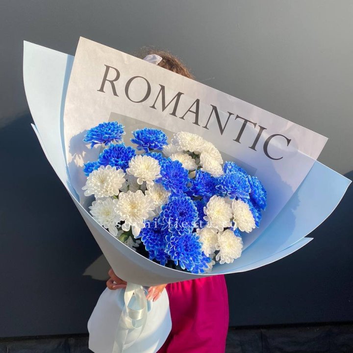 Букет кустовых хризантем  в Вологде