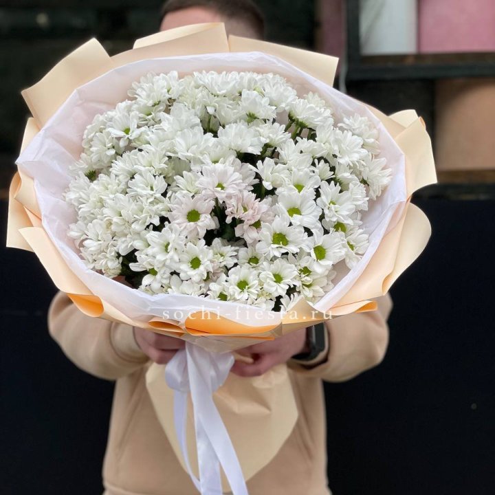  Букет хризантем в Вологде