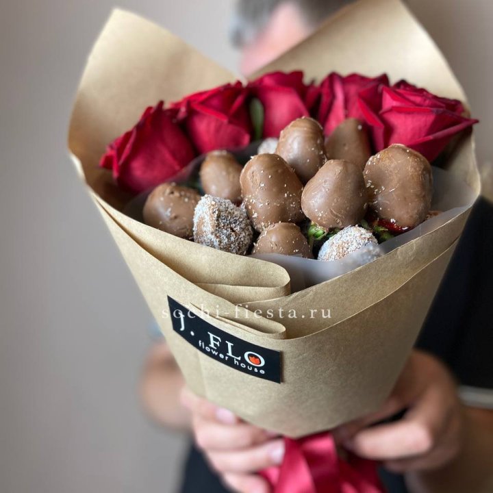 "Тандем с шоколадной клубникой" в Вологде