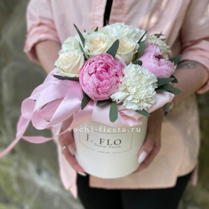 Цветочный бокс мини №2 в Вологде