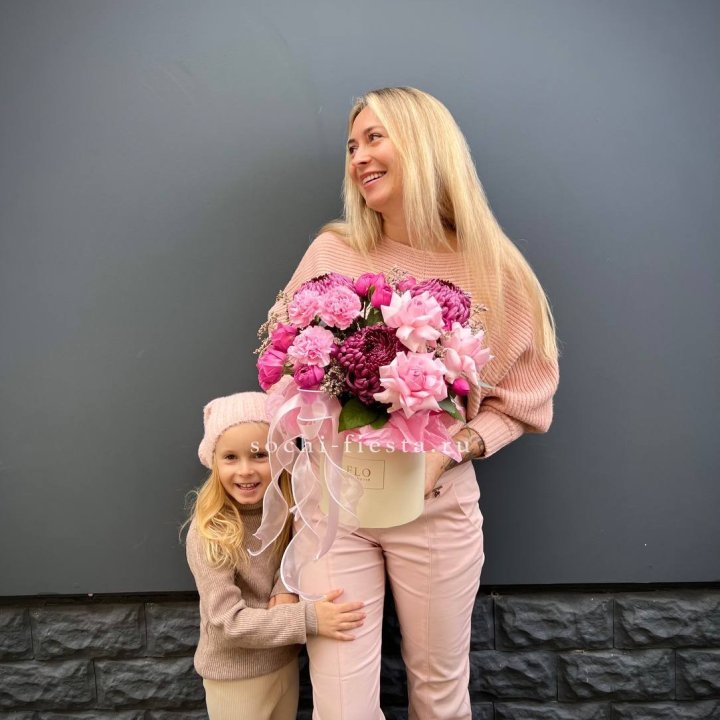 Цветочный бокс "Альба" в Вологде