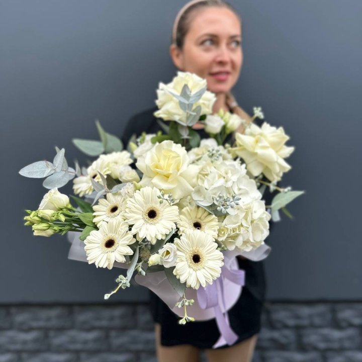 Цветочный бокс "Лавандовый сон" в Вологде