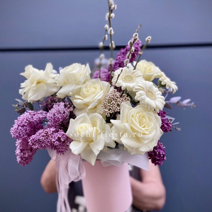 Цветочный бокс "Светлое Воскресенье" в Вологде