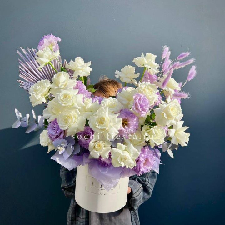 Цветочный бокс "Изабель" в Вологде