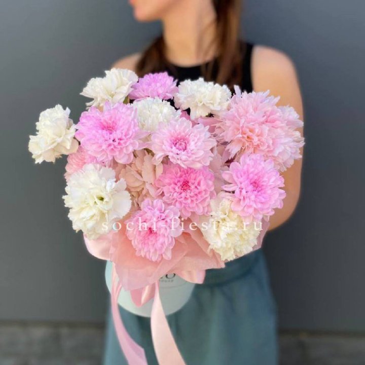 Коробка с цветами "Фиона" в Вологде