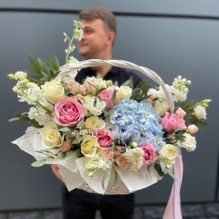 Авторская корзина "Аполинария" в Вологде