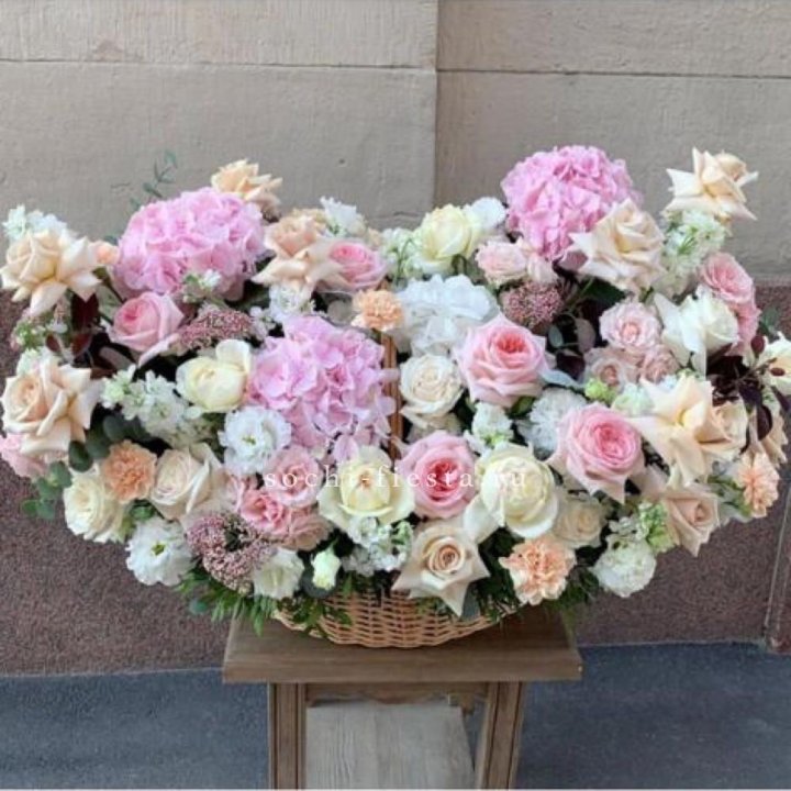 Цветочная корзина макси N2 в Вологде