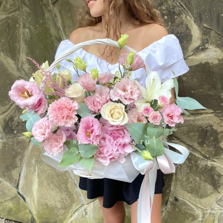 Авторская корзина "Миа" в Вологде