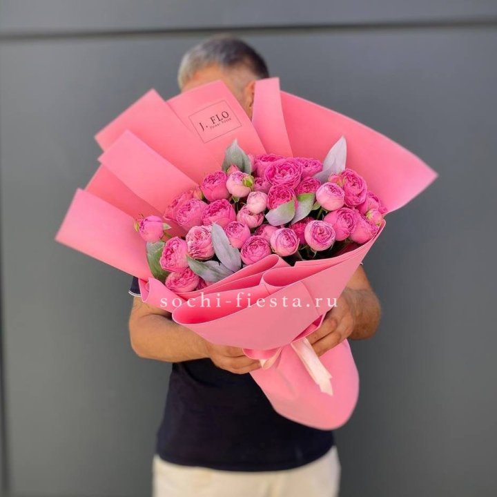 Пионовидные розы баблс №2 в Вологде