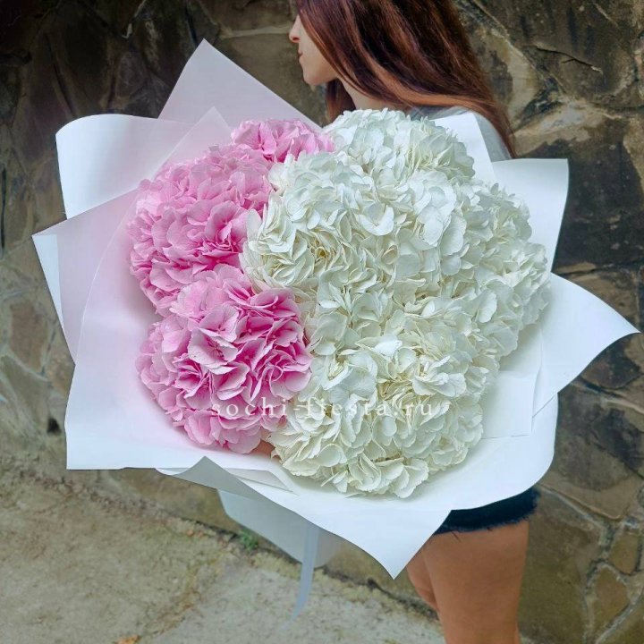 Букет гортензий №2 в Вологде