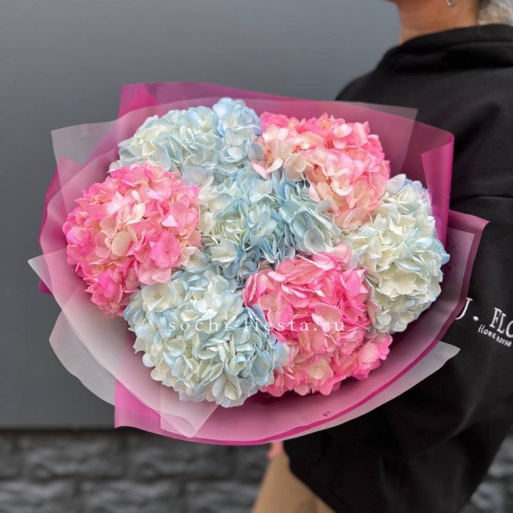 Букет гортензий "Тоника №2" в Вологде
