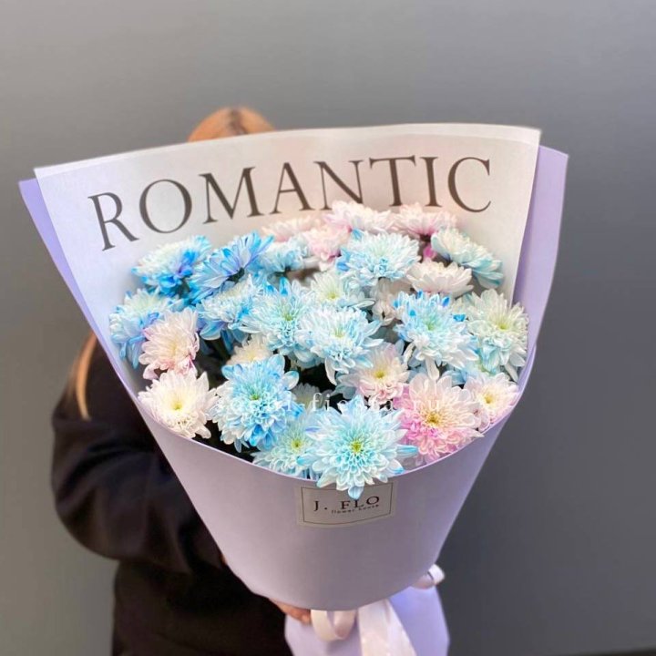 Букет кустовых хризантем в Вологде