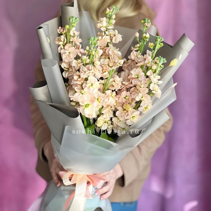 Букет ароматной маттиоллы №2 в Вологде