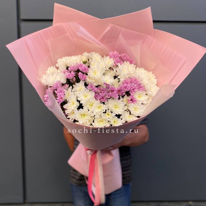  Букет хризантем- гигант  в Вологде