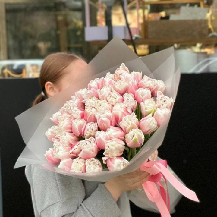 51 нежный тюльпан в Вологде