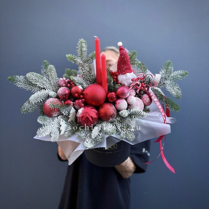 Композиция "Мери крисмас ред" в Вологде